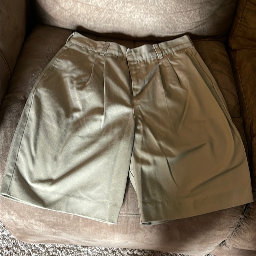 Boys Husky Tan Shorts